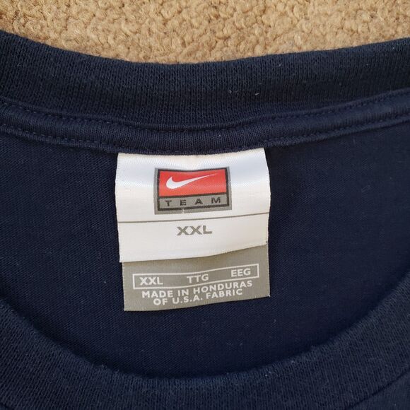 Vintage Y2K Team Nike Boston Red Sox Size 2XL Center Swoosh Mens T-Shirt MLB - Picture 3 of 7